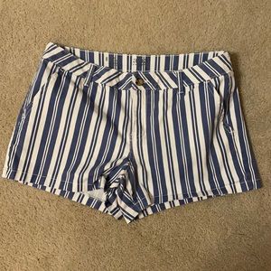 Women’s Size 8 Ana Brand Blue & White Shorts. 98% Cotton, 2% Spandex.